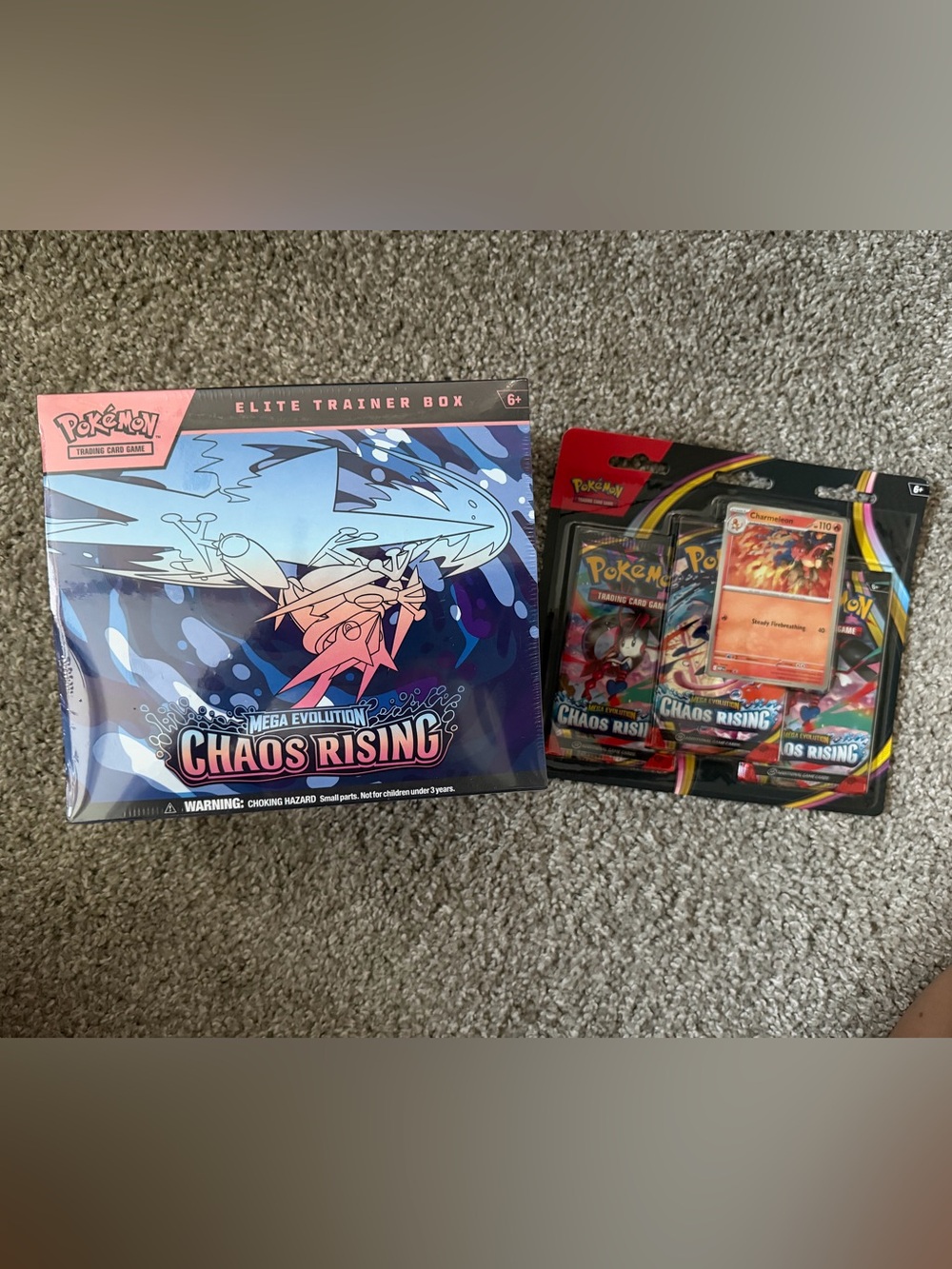 Pokémon Chaos Rising Elite Trainer Box AND Booster Packs - New, Factory Sealed